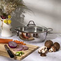 Picture of Serenk Modernist Stainless Steel Saute Pan