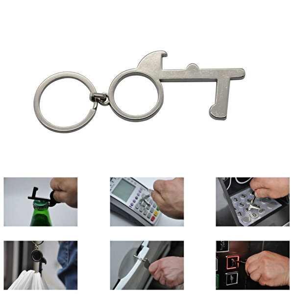 Picture of Nektar No Touch Hook Keychain