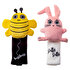Picture of Milk&Moo Chancin and Buzzy Bee Seatbelt Cover Set for Kids