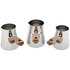 Picture of Serenk Definition 4 Piece Stainless Steel Coffee Pot Set with Stand
