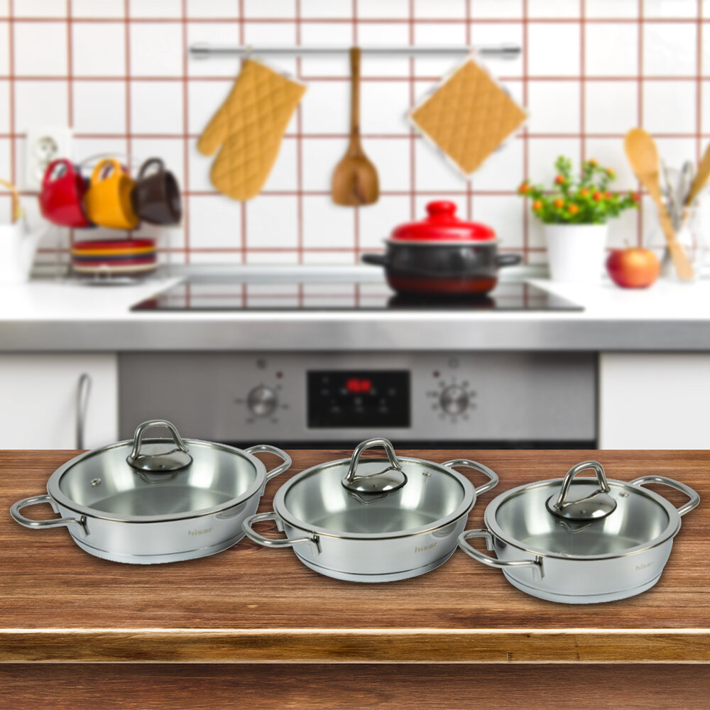 Hisar 6 Piece Teos Egg Pans Cookware Set Turkish Airlines Online