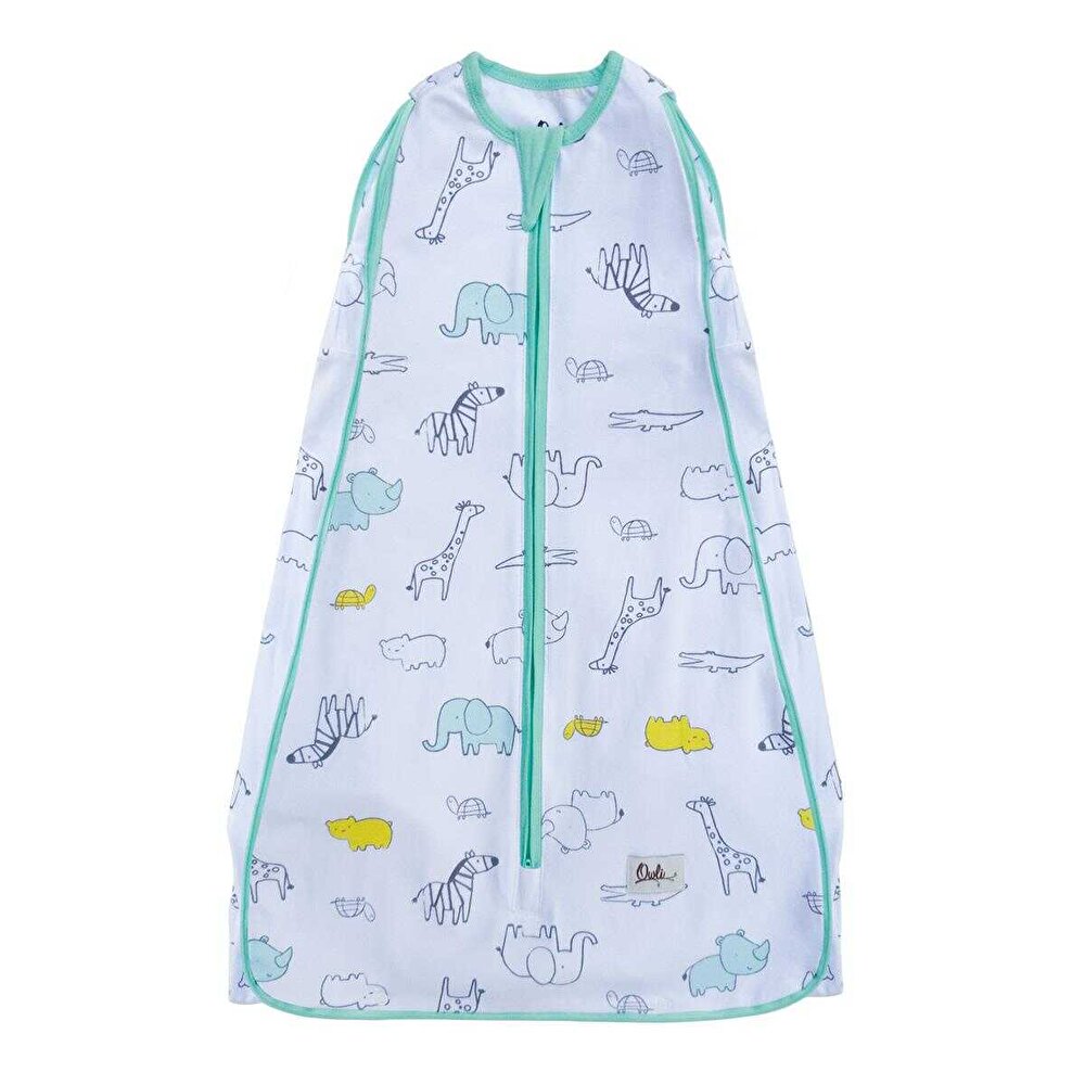 Owli Sleeping Guru Zoo Zoo Swaddle / Sleeping Bag 0.3 TOG Turkish
