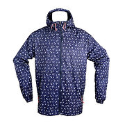 Picture of Anemoss Anchor Patterned Men Raincoat 