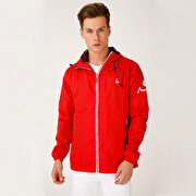 Picture of AnemosS Men Raincoat Red