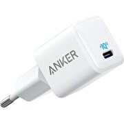 Resim  Anker PowerPort III Nano 20W USB-C Güç Adaptörü - Apple iPhone Hızlı Şarj Uyumlu