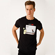 Resim  BiggDesign Faces OutFit Erkek T-Shirt