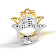 Picture of BiggDesign design Fatima's hand silver ring