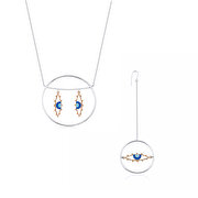 Picture of Biggdesign Gözüm Sende Necklace Earrings Set