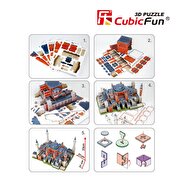 Resim  Cubic Fun 3D 225 Parça Puzzle Tarihi Ayasofya Camii