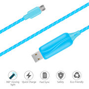 Resim   Doppler S-Cable Micro USB Işıklı, Mavi