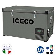 Resim  ICECO YCD99 12/24Volt 220Volt 99 Litre Tek Bölmeli Outdoor Kompresörlü Oto Buzdolabı/Dondurucu