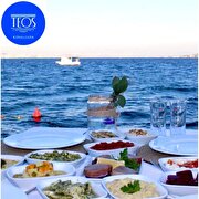 Picture of Istanbul Kınalı Ada Teos Beach & Restaurant Spread Menu For 2 Person