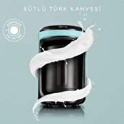 Resim  Karaca Hatır Hüps Sütlü Türk Kahve Makinesi Aqua Green