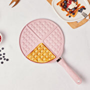 Resim  Karaca Mutfaksever Waffle Tavası Pink 26cm