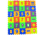 Resim  Matrax Eva Puzzle|12x12cm.X 7 Mm.| Matematik Seti