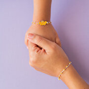 Picture of Milk & Moo Buzzy Bee Mother&Daughter Silver Bracelet