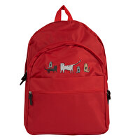 Picture of Biggdesign Cats in İstanbul Red Backpack