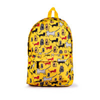 Picture of Biggdesign Cats Yellow Backpack
