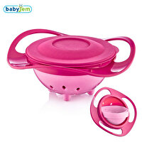 Picture of Babyjem Spillless Plate Pink