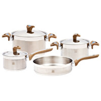 Picture of Serenk Definition Stainless Steel 7-Piece Cookware Set