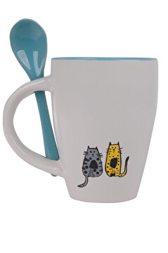 Picture of  Biggdesign Cats in İstanbul Mug with Spoon