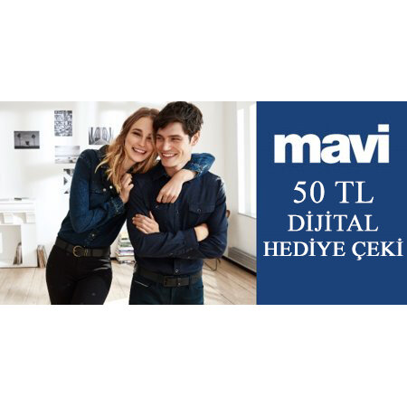 Mavi 50 Tl Dijital Hediye Ceki I Shop Miles