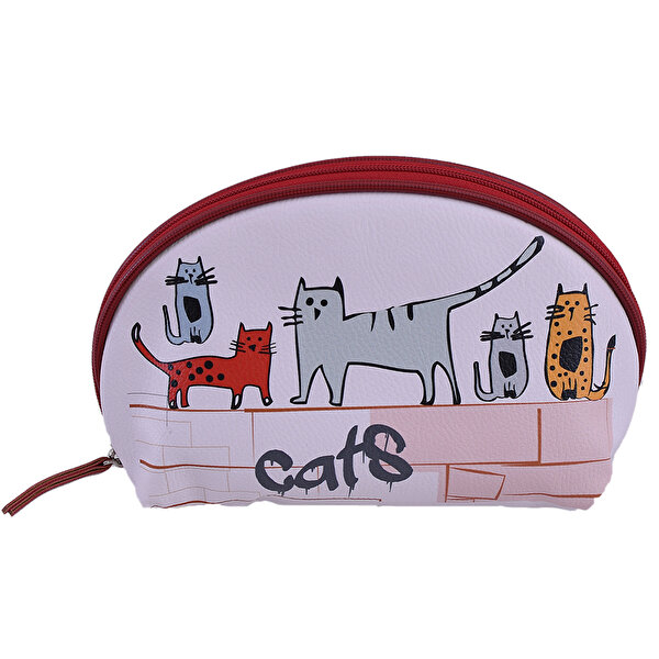 Picture of Biggdesign Cats Artificial Leather Makeup Bag