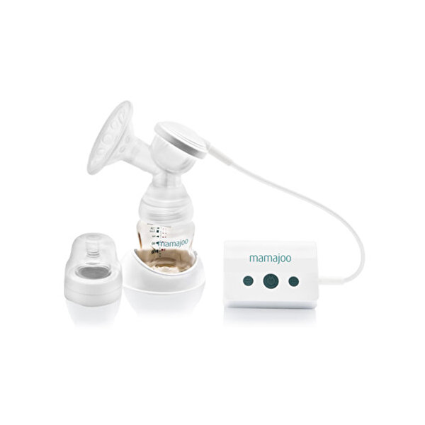 Picture of Mamajoo Electronic USB Single Breast Pump Gold Feeding Bottle