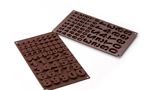 Picture of SILIKOMART 123 Chocolate Mould