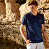 Picture of  Anemoss Marine Navy Blue Men's Polo Collar T-Shirt