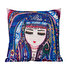 Picture of BiggDesign Blue Water Pillow by Turkish Artist, 45x 45cm