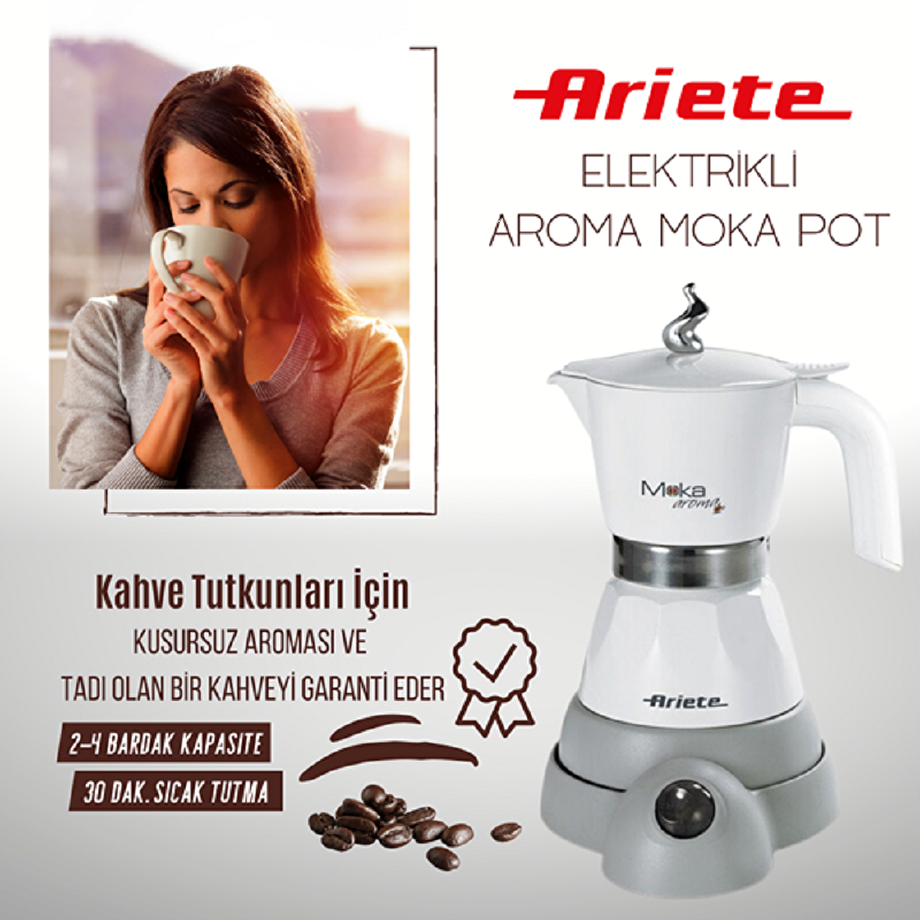 Ariete Moka Pot Kahve Makinesi I Shop&Miles