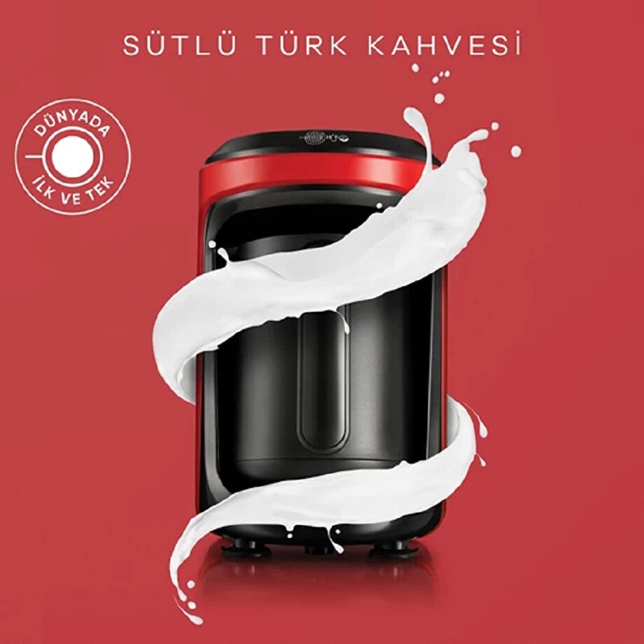 oylama kaymak yemek tarifi  Karaca Hatır Hüps Türk Kahve Makinesi Kırmızı I Shop&Miles