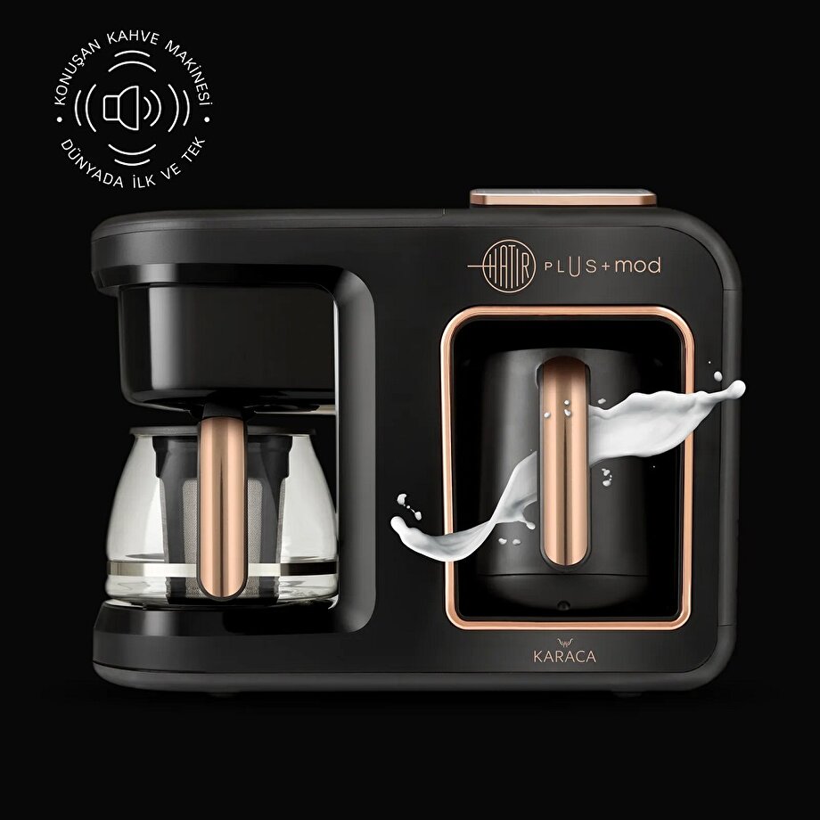 Karaca Hatır Pus Mod 5 IN 1 Çay ve Kahve Makinesi Black Copper I Shop&Miles