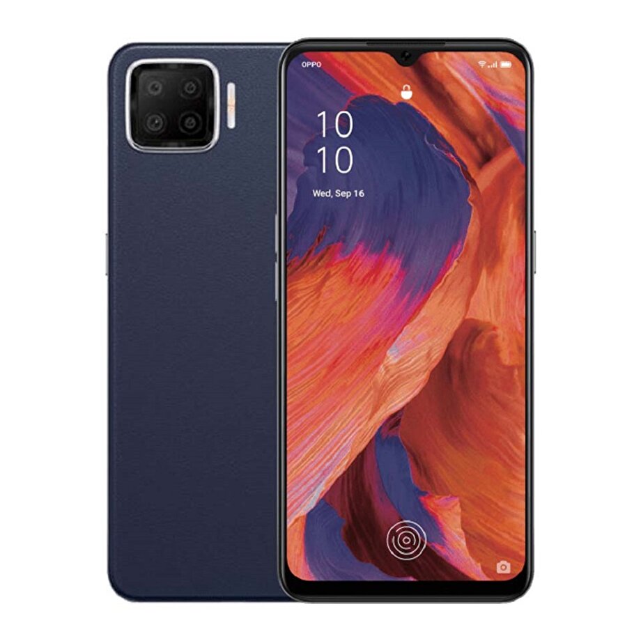 oppo a73 128 gb cep telefonu navy blue